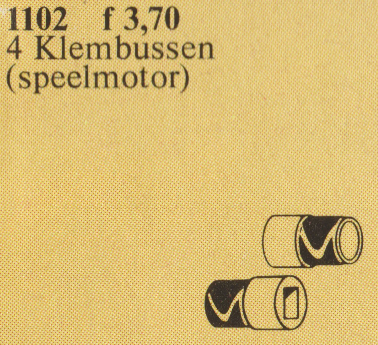 LEGO 1102-1 Motor Bushes