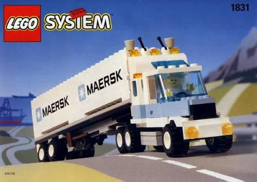 LEGO 1831-1 Maersk Line Container Lorry