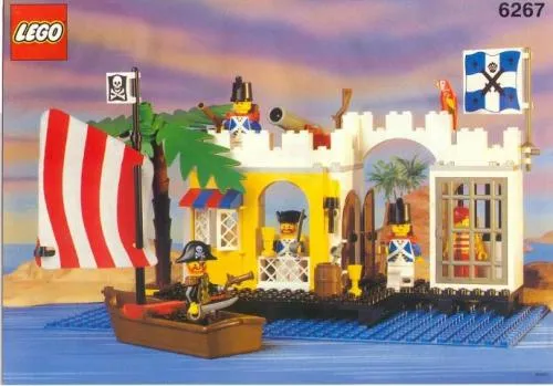 LEGO 6267-1 Lagoon Lock-Up