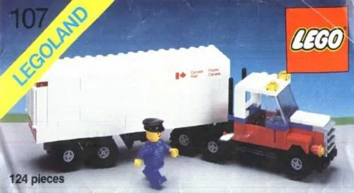 LEGO 107-2 Canada Post Mail Truck