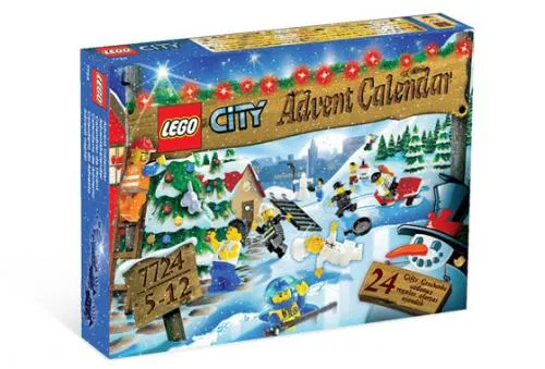 LEGO 7724-1 City Advent Calendar 2008