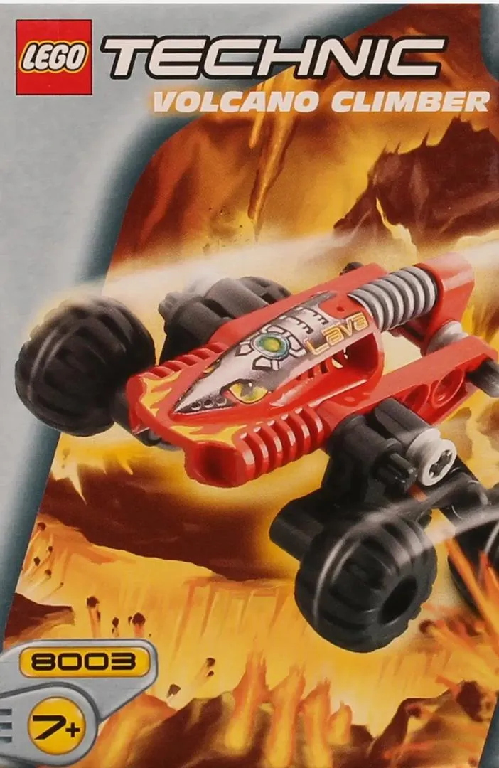LEGO 8003-1 Volcano Climber