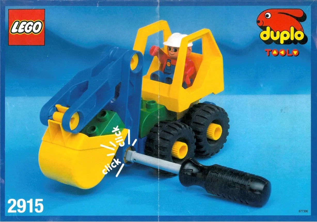 LEGO 2915-1 Mini Digger