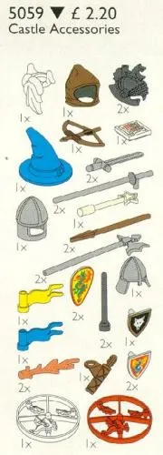 LEGO 5059-1 Castle Equipment