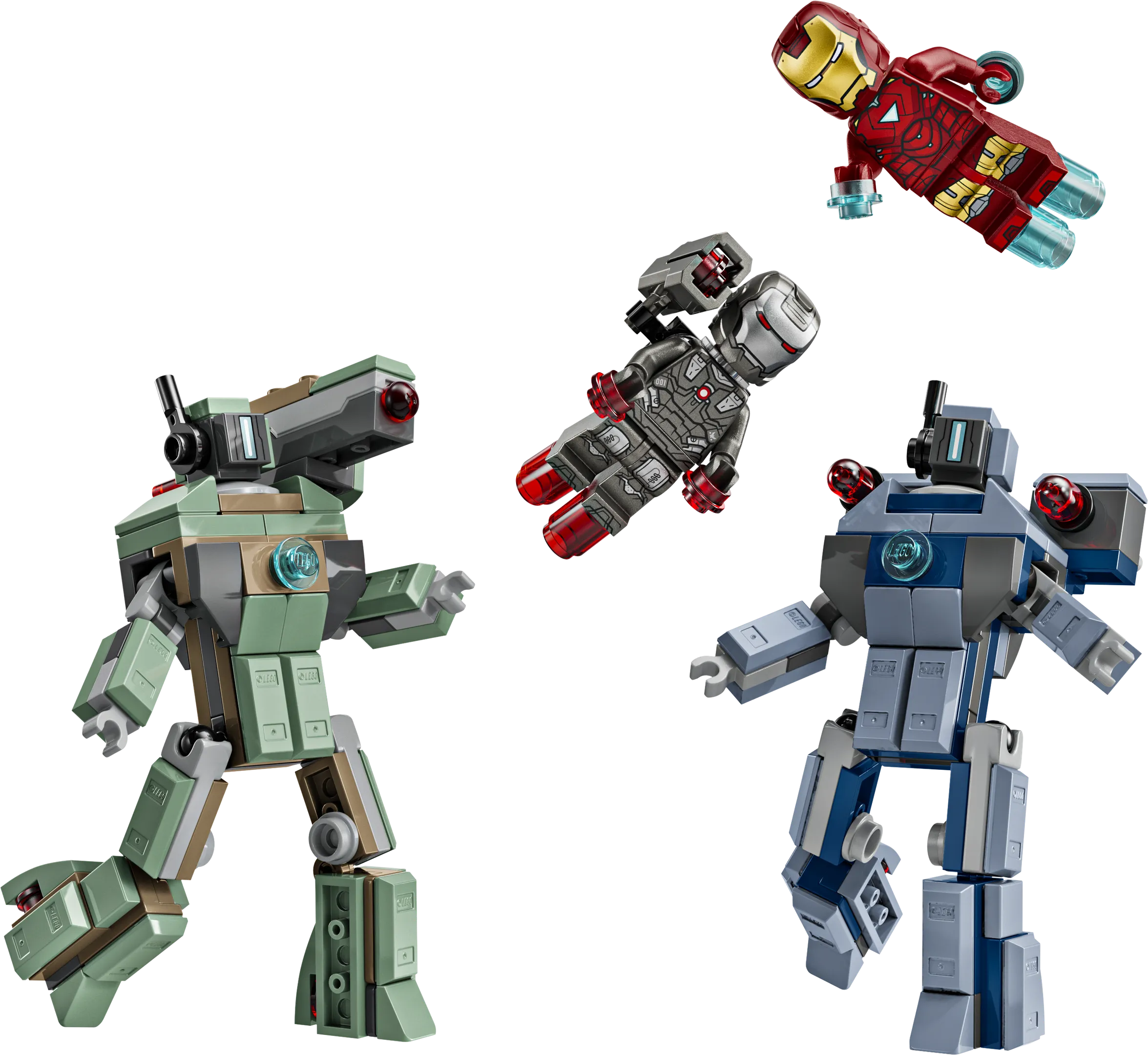 LEGO 76320-1 Iron Man & War Machine vs. Hammer Drones