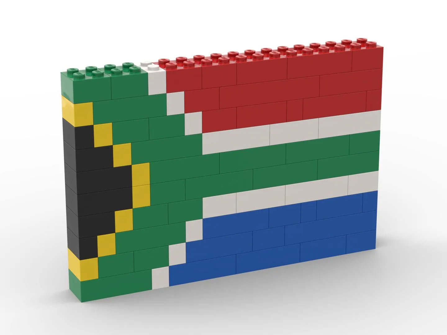 LEGO 1869-1 South African Flag