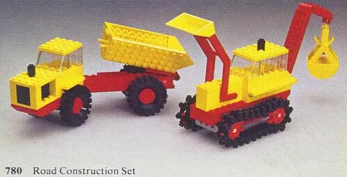 LEGO 780-1 Road Construction Set