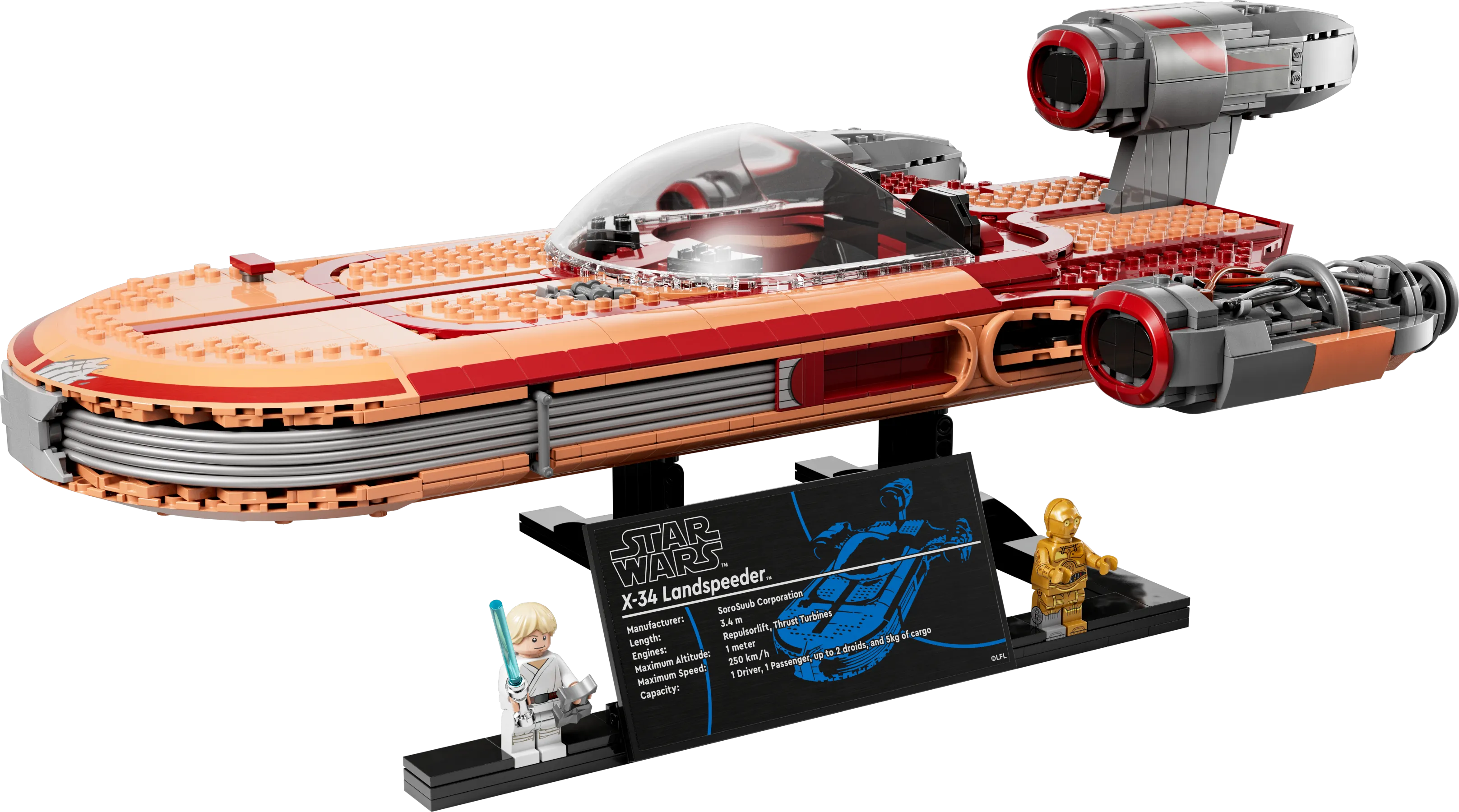 LEGO 75341-1 Luke Skywalker's Landspeeder