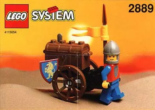 LEGO 2889-1 Treasure Cart