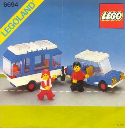 LEGO 6694-1 Car with Camper
