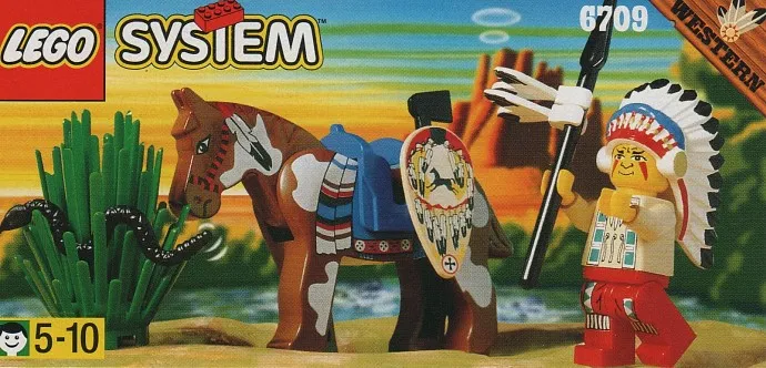 LEGO 6709-1 Tribal Chief