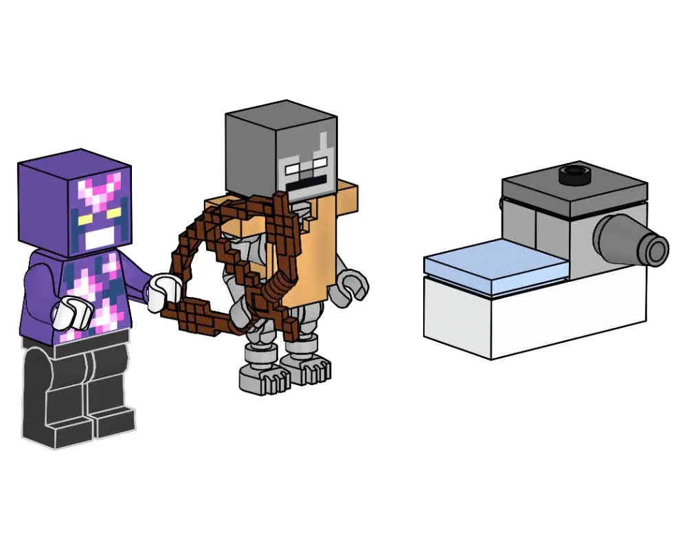 LEGO 662401-1 Crystal Knight, Stray and Gun