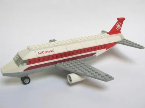 LEGO 611-2 Air Canada Jet Plane