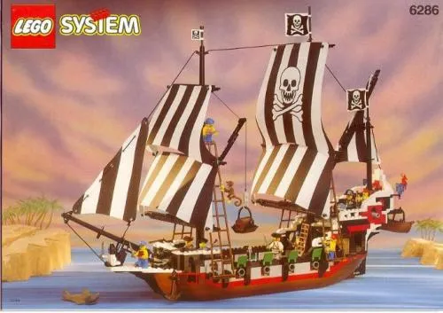 LEGO 6286-1 Skull's Eye Schooner