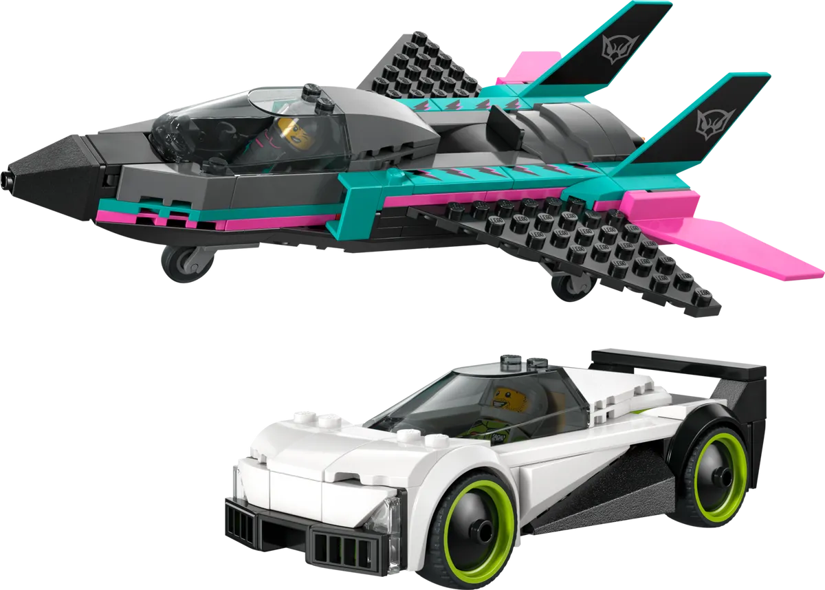 LEGO 60489-1 Jet vs. Car