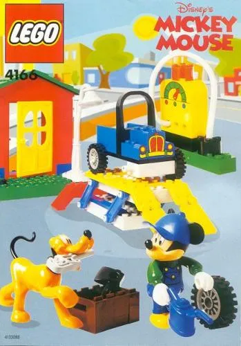 LEGO 4166-1 Mickey's Car Garage