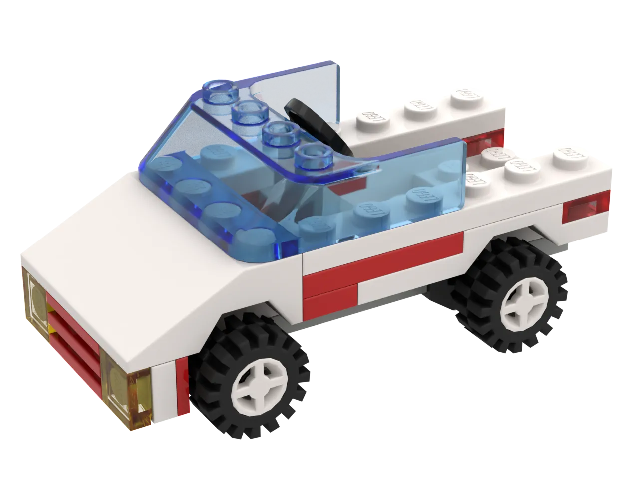 LEGO 2880-1 Open-Top Jeep