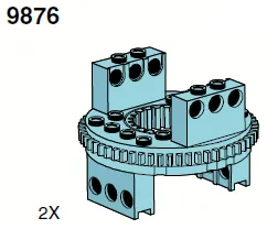 LEGO 9876-1 Large Turntables