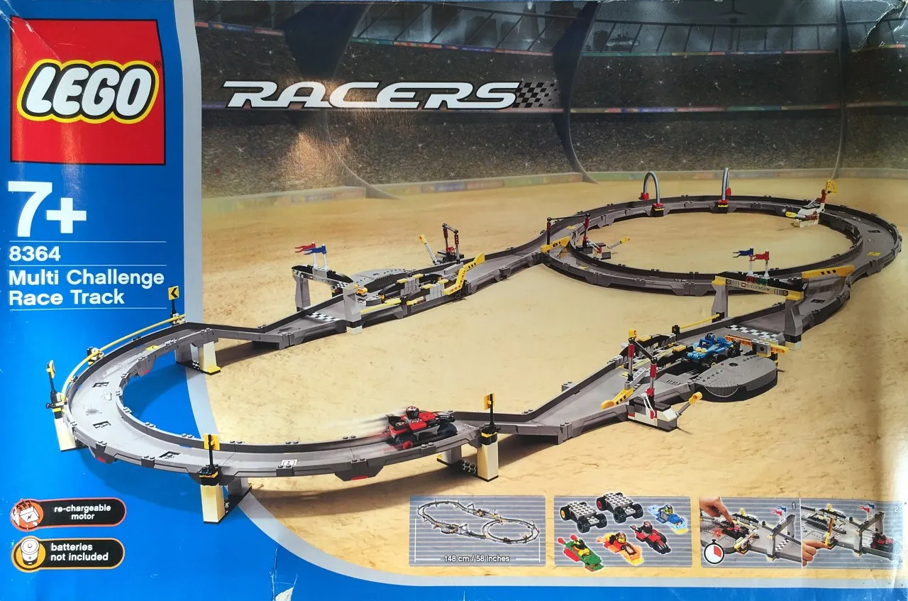 LEGO 8364-1 Multi-Challenge Race Track