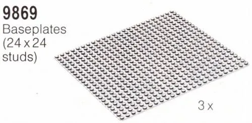 LEGO 9869-1 Building Plates (24 x 24)