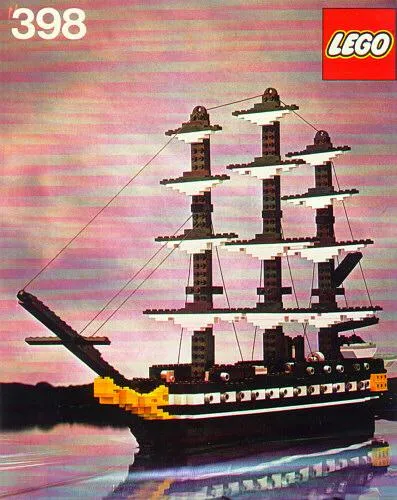 LEGO 398-1 U.S.S. Constellation