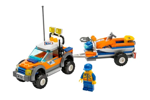 LEGO 7737-1 Coast Guard 4WD & Jet Scooter