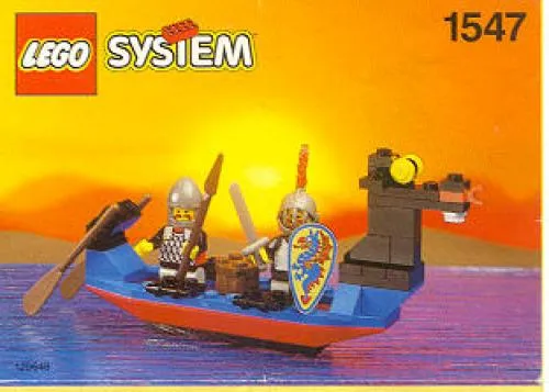 LEGO 1547-1 Black Knights Boat