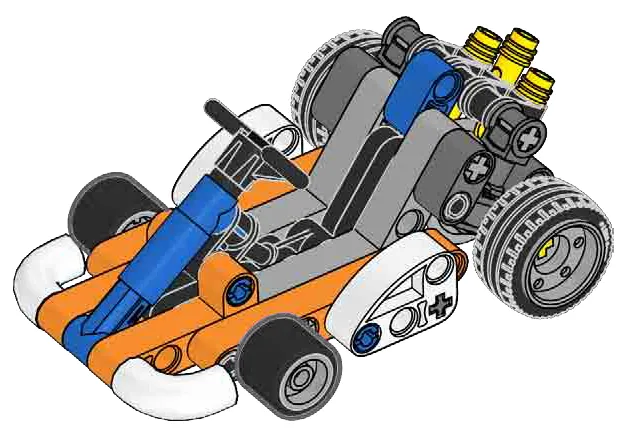 LEGO L0002293-1 Go-Cart