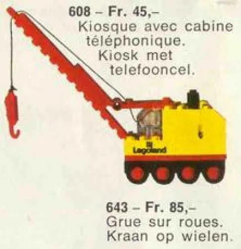 LEGO 643-2 Mobile Crane