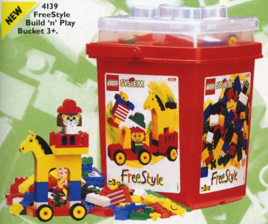 LEGO 4139-1 Freestyle Bucket