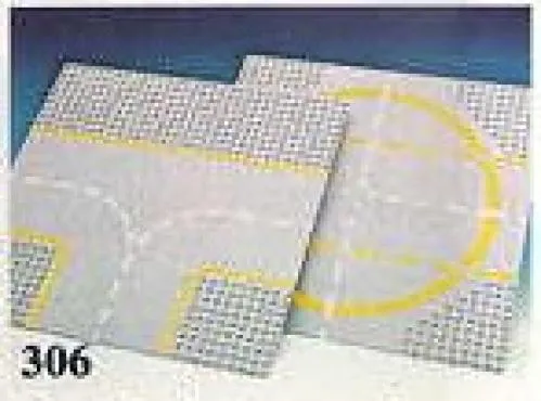 LEGO 306-1 Two Lunar Landing Plates