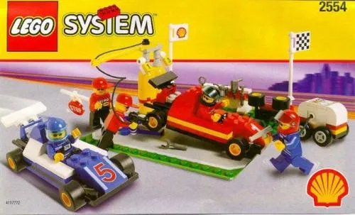 LEGO 2554-1 Formula 1 Pit Stop