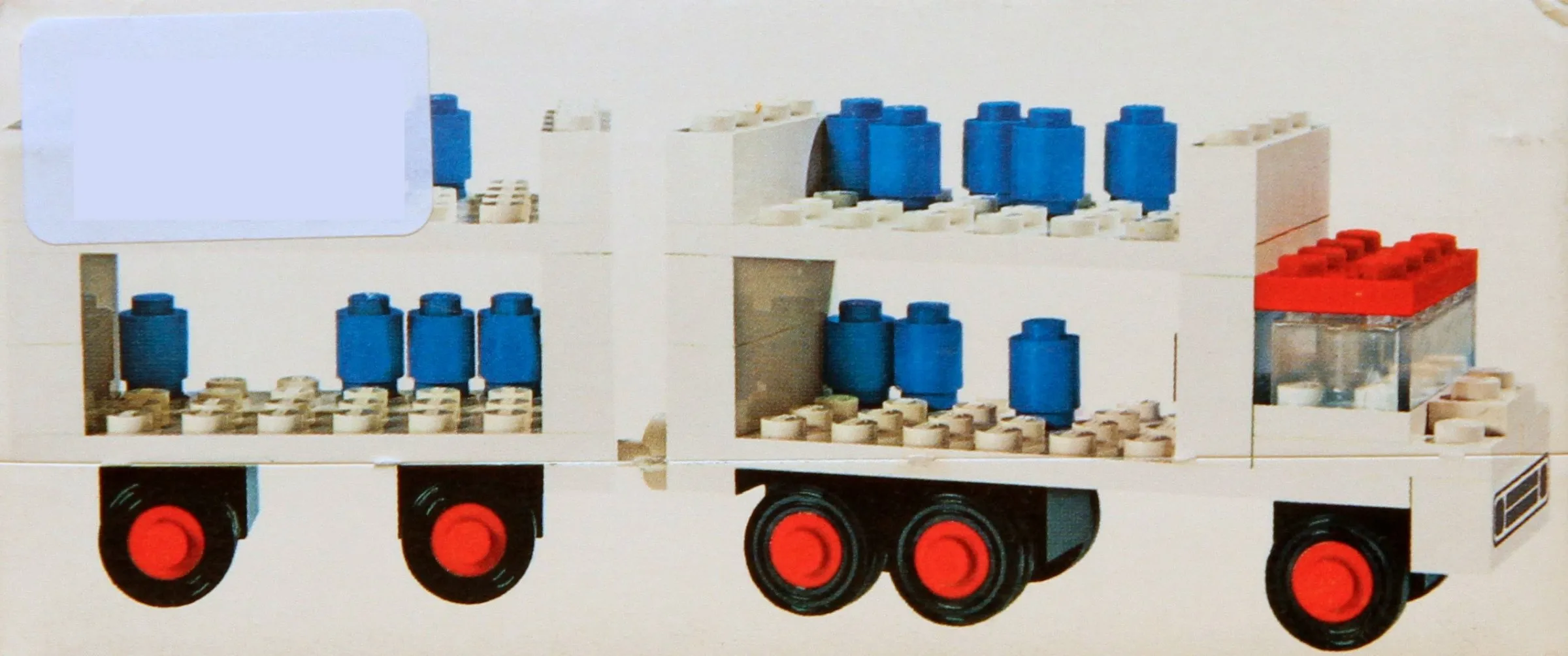 LEGO 645-2 Milk Float & Trailer