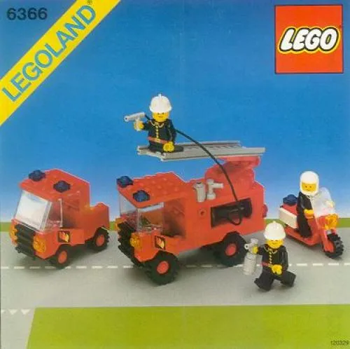 LEGO 6366-1 Fire & Rescue Squad