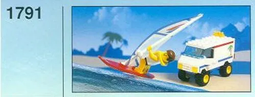 LEGO 1791-1 Windsurfer & Van