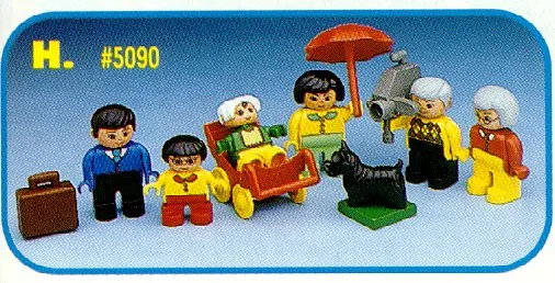LEGO 5090-1 Asian Family