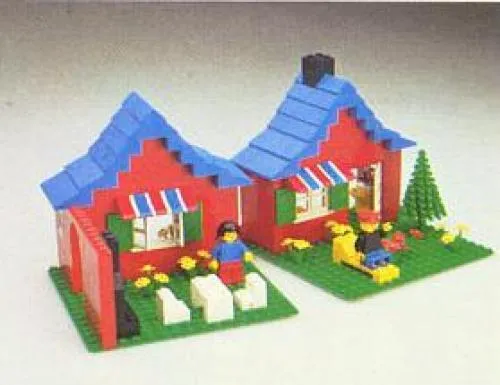 LEGO 376-2 Town House with Garden