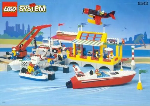 LEGO 6543-1 Sail N' Fly Marina