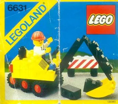 LEGO 6631-1 Steam Shovel