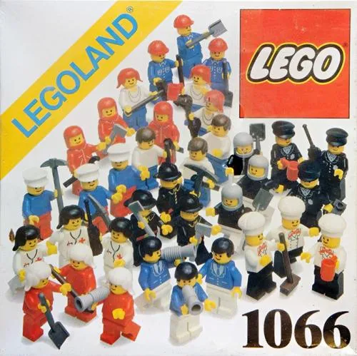LEGO 1066-1 36 Little People + Accessories