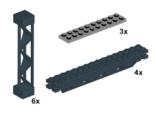 LEGO 10045-1 Pillars and Beams