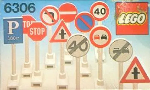 LEGO 6306-1 Road Signs