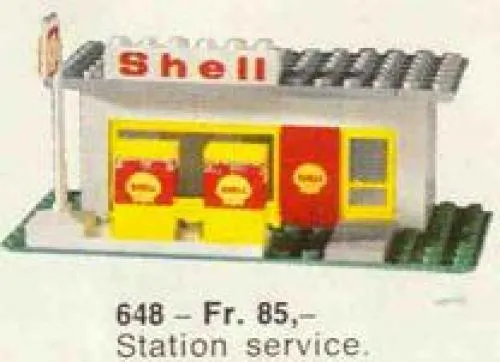 LEGO 648-1 Shell Service Station