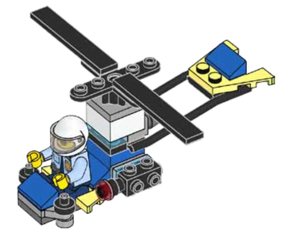LEGO 952101-1 Policeman and Helicopter