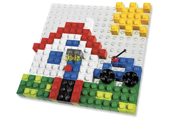 LEGO 6162-1 A World of LEGO Mosaic 4 in 1