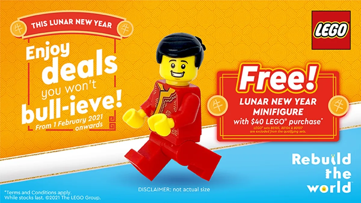 LEGO 6361096-1 Lunar New Year Minifigure