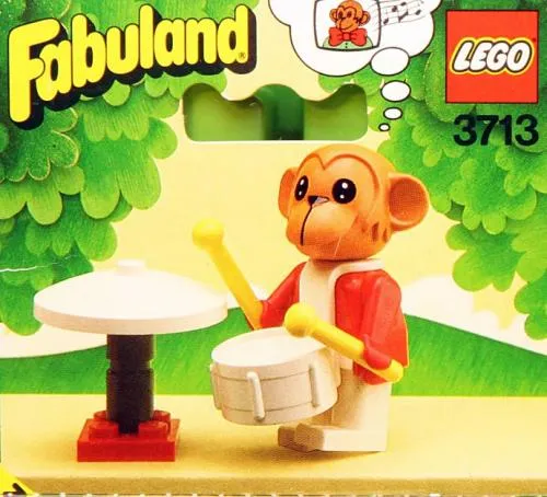 LEGO 3713-1 Drummer Gabriel Monkey