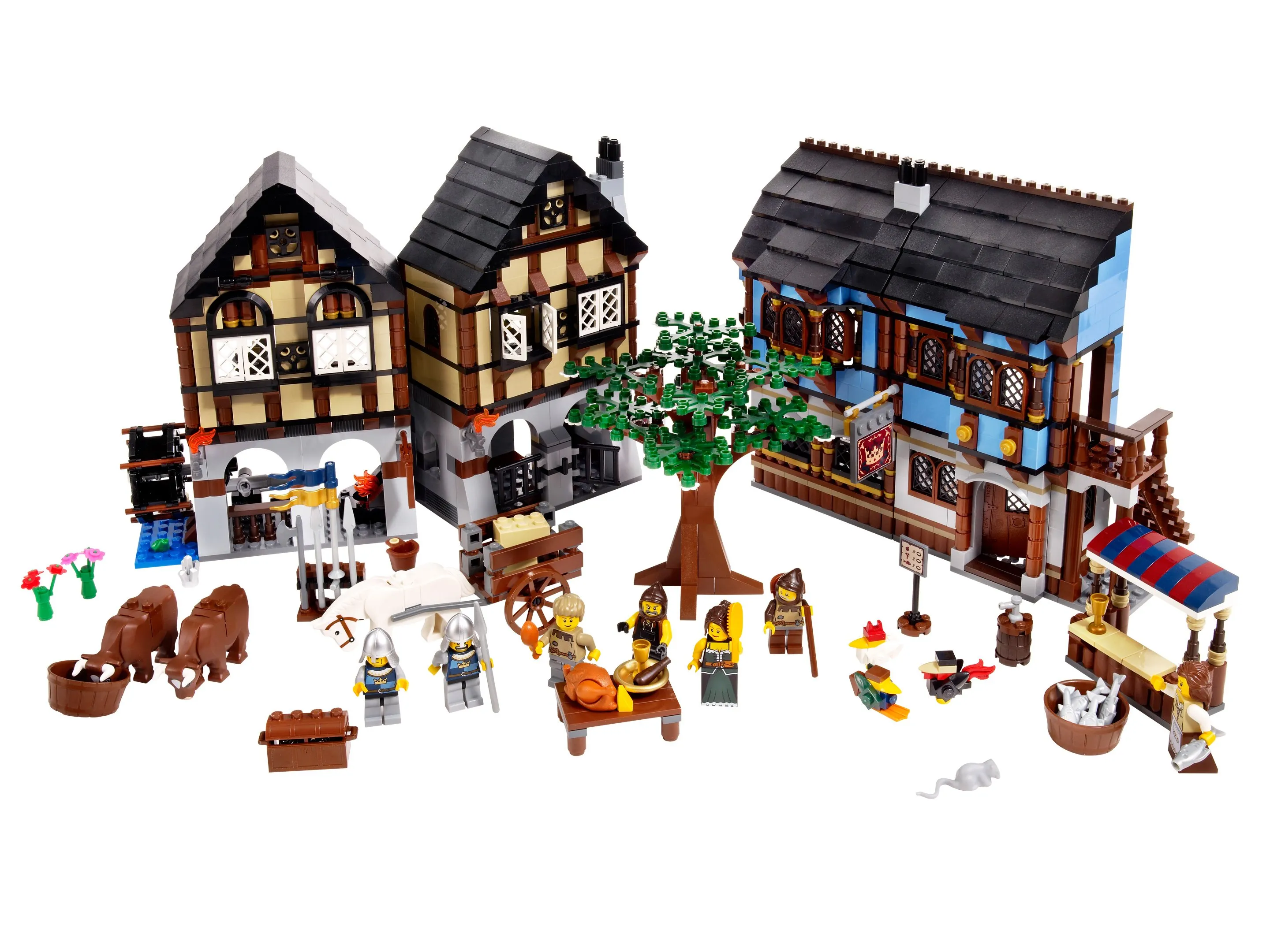 LEGO 10193-1 Medieval Market Village