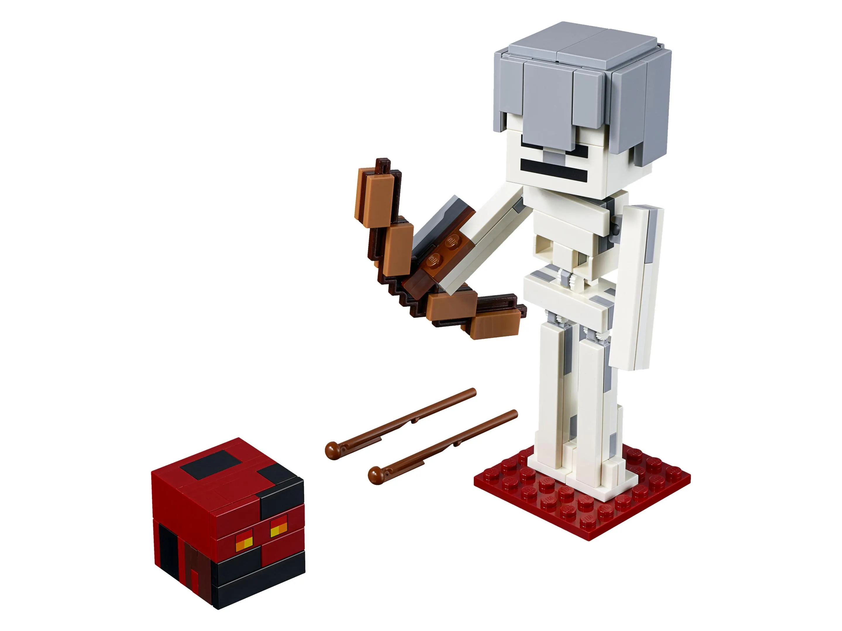 LEGO 21150-1 Minecraft Skeleton BigFig with Magma Cube