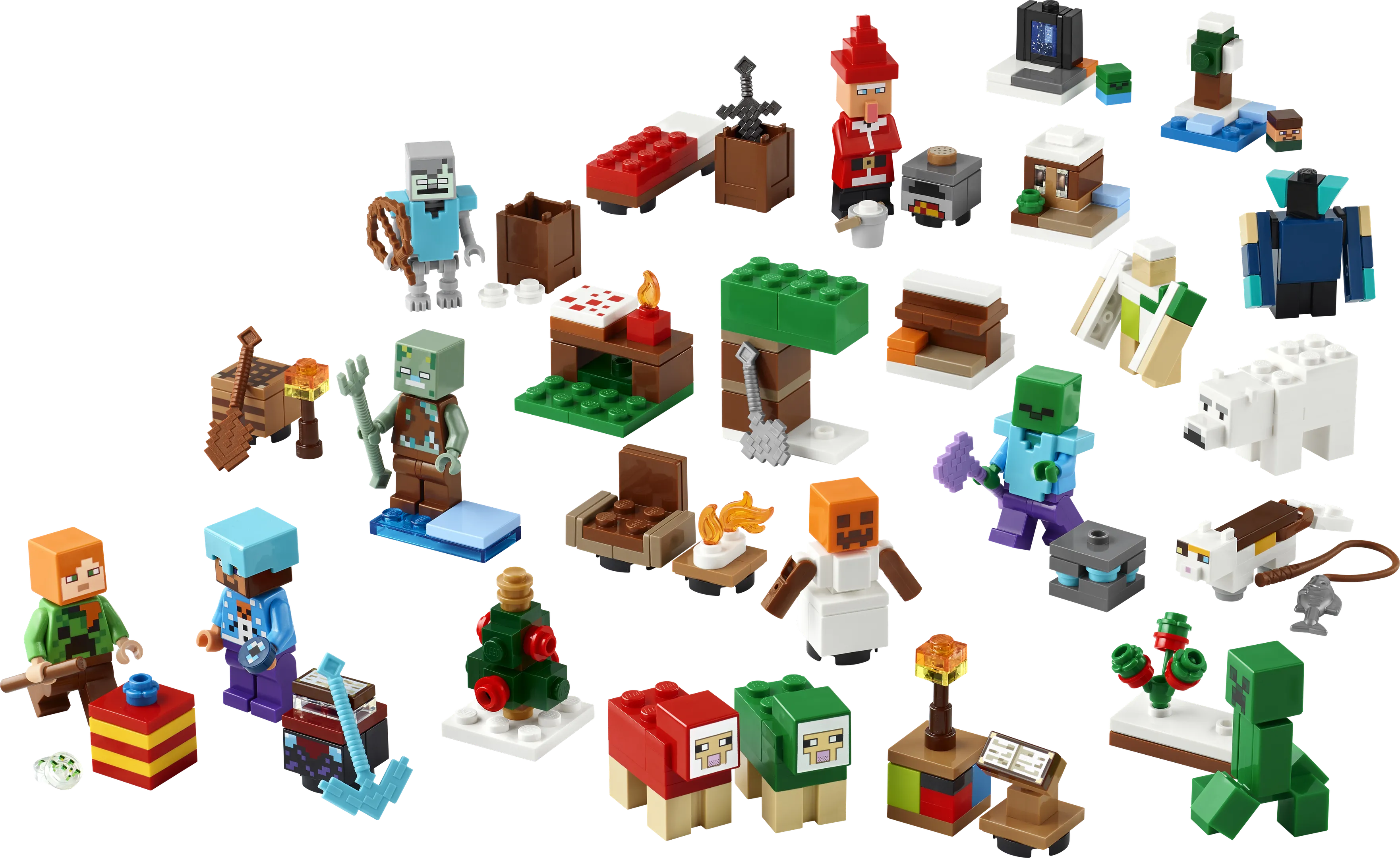 LEGO 21280-1 Minecraft Advent Calendar 2025